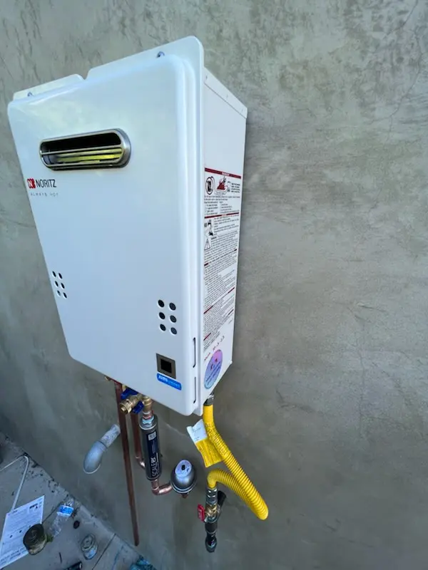 Tankless water heater installation for Roads homes